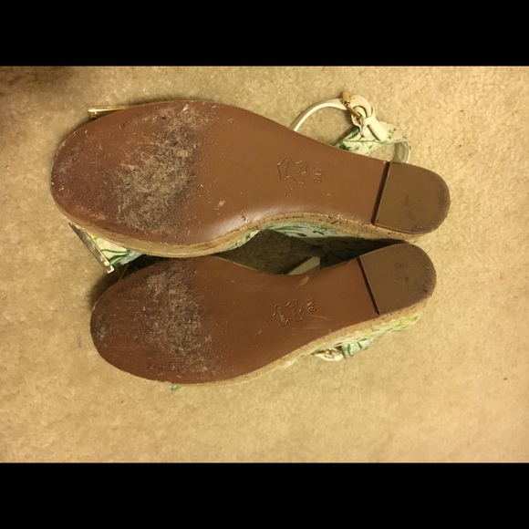 Tory Burch Penny Logo Bow Espadrilles platform - Picture 8 of 8